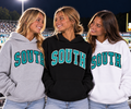 South Applique Polka Dot Heavyweight Hoodie